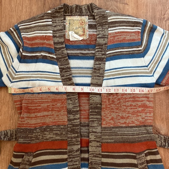 Vintage 70’s style belted cardigan - Picture 3 of 4